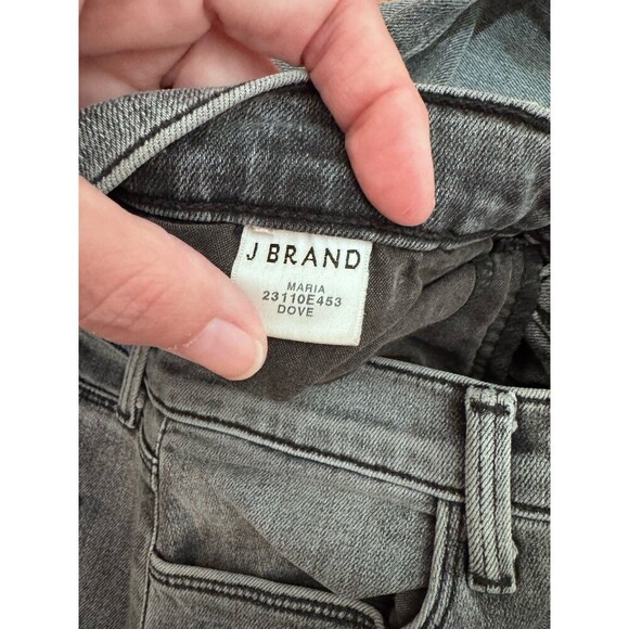 J Brand Maria Skinny Jeans Dove Size 27 Inseam 30” Closet Staple - Picture 3 of 8